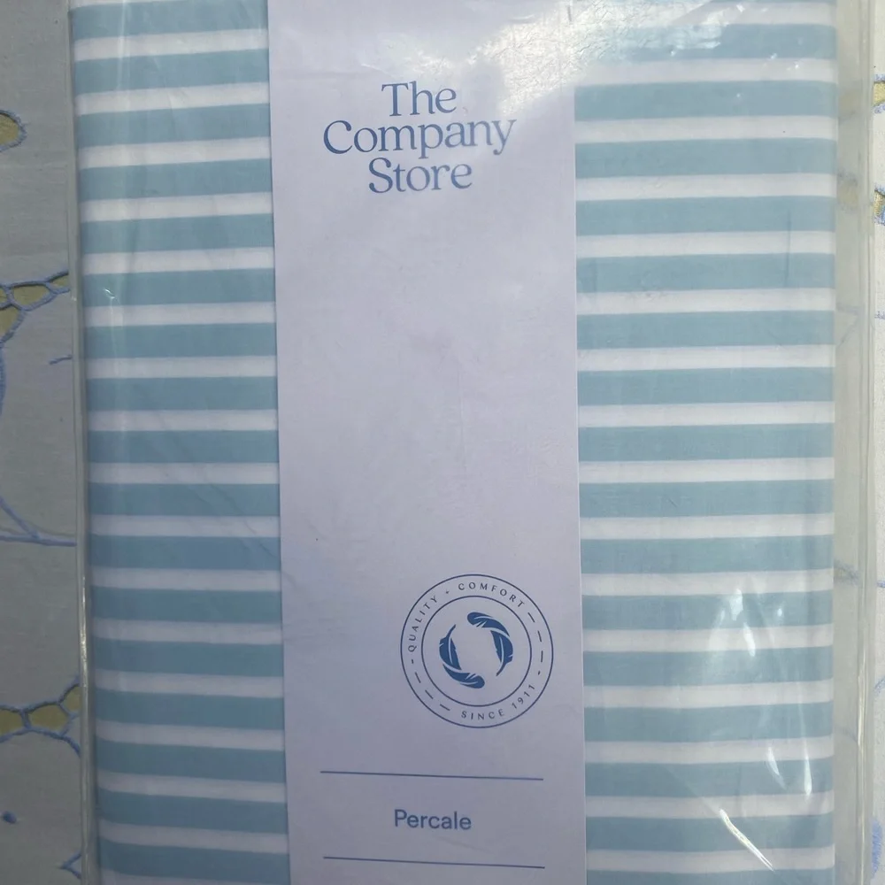 Striped Blue Duvet Cover